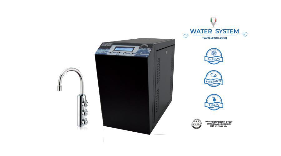 Forwater SYSTEM250 Mini 50GPD - Sistema ad osmosi inversa per la produzione  di acqua prefiltrata, acqua di osmosi e acqua miscelata a 3 stadi
